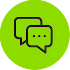 Ícone de balões de conversa