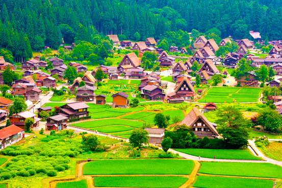 Shirakawa, destino incrível no Japão