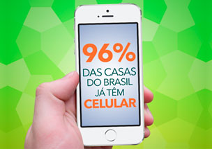 Smartphone está cada vez mais popular entre brasileiros