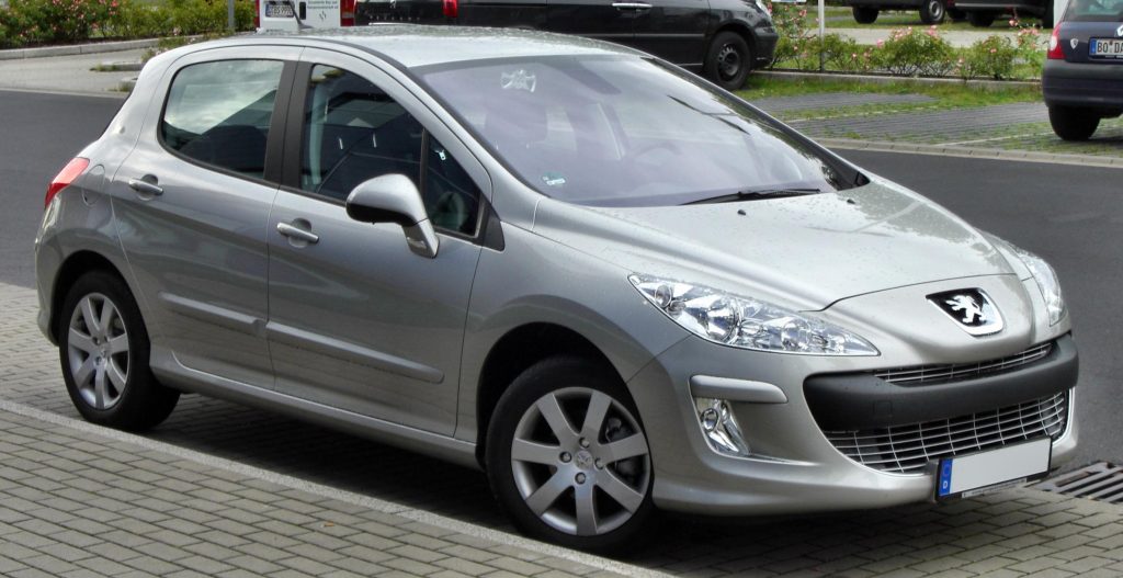 carros usados - Peugeot 308 thp 2014