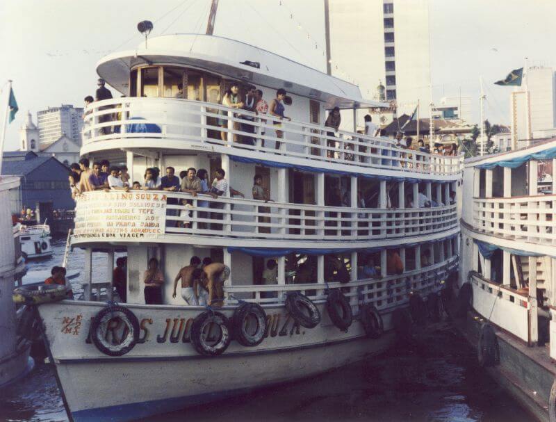 de Manaus à Belém - A embarcação