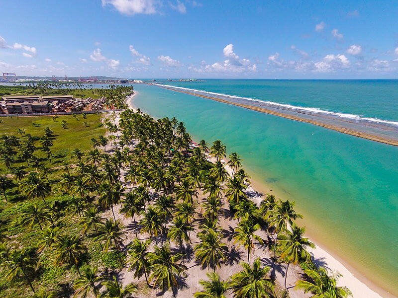 praias em Porto de Galinhas - Muro Alto