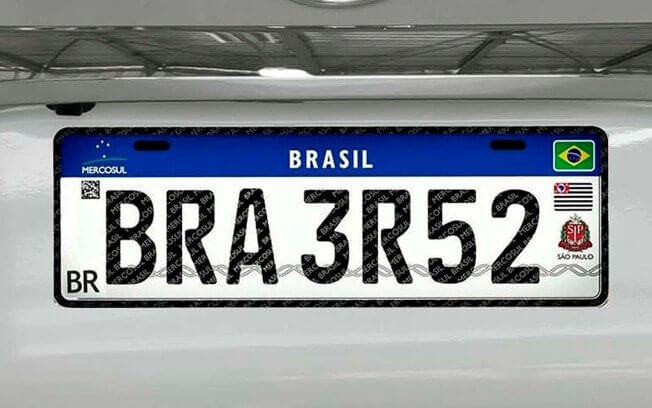 novas placas mercosul