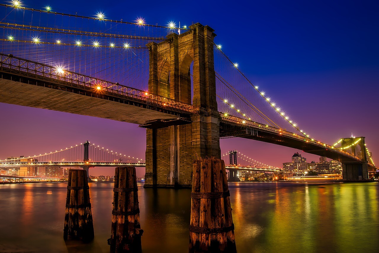 pontos turísticos de Nova York - Ponte do Brooklyn