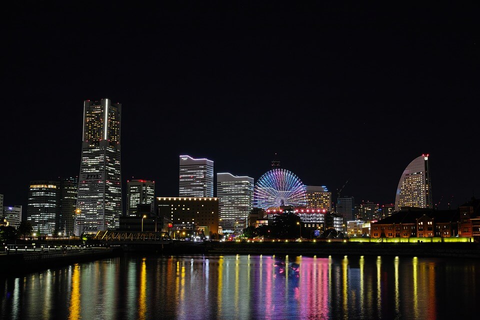 cidades do Japão - Yokohama, capital de Kanagawa