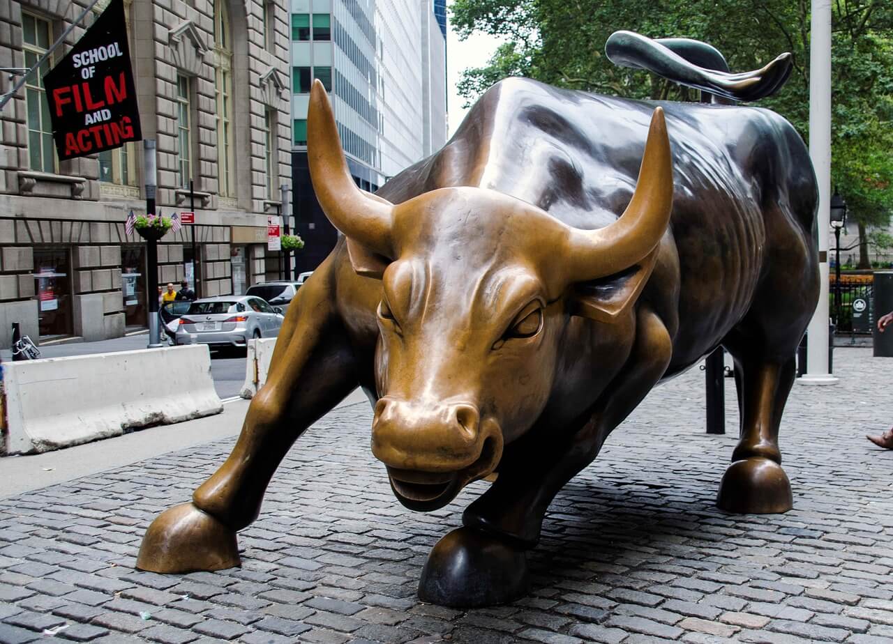 pontos turísticos de Nova York - Wall Street e o Touro de Bronze de Manhattan