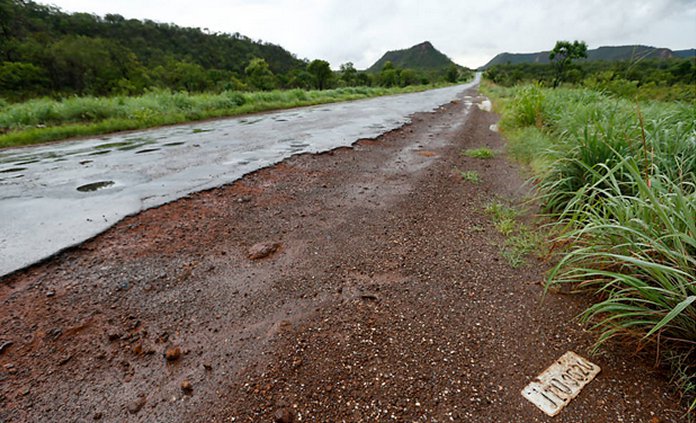 piores rodovias - Estrada entre Natividade - Tocantins e Barreiras - Bahia
