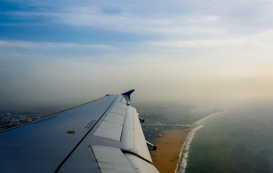 airplane wing 472059 960 720 Conheça a Ponta de Corumbau: maravilhosa praia da Bahia