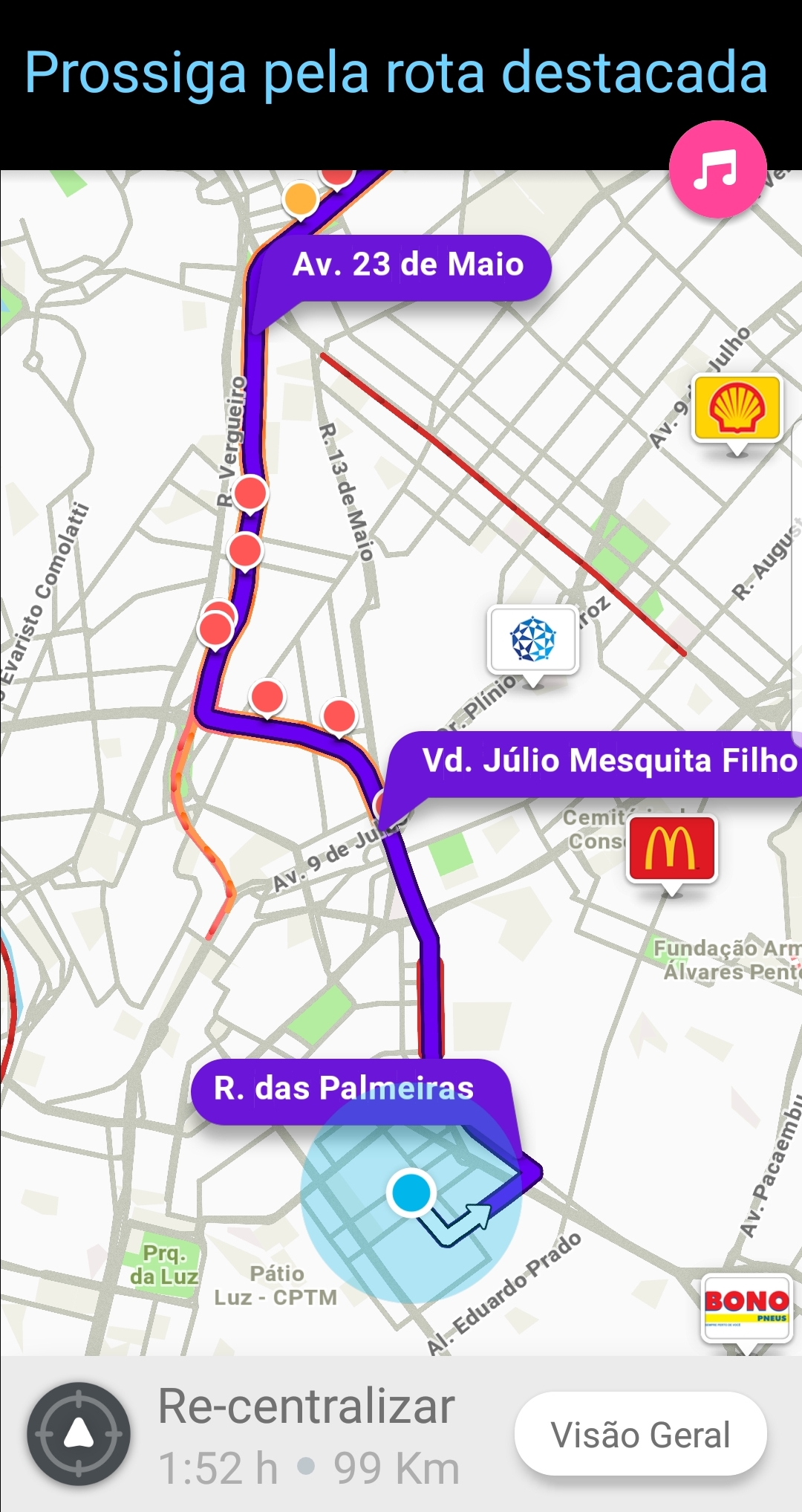 Aplicativos para viagem - Waze