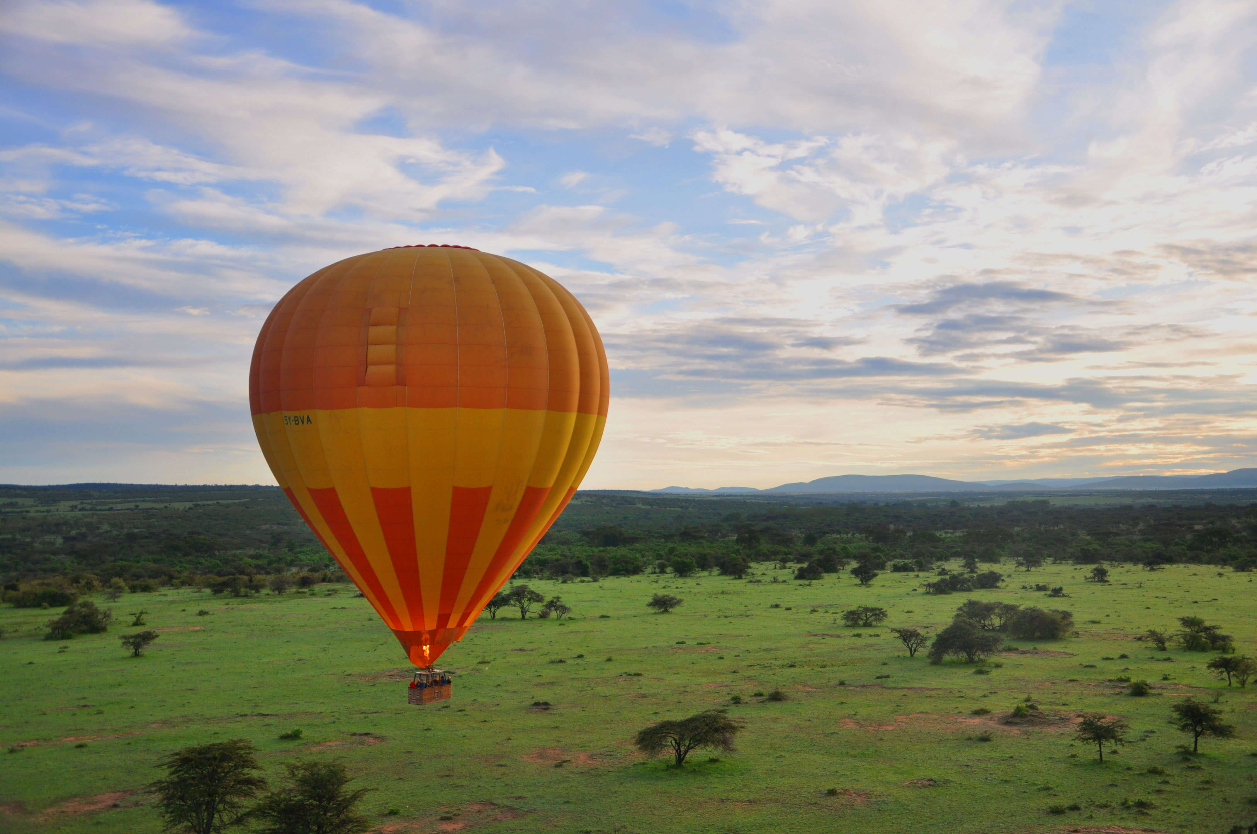 Ballooning Away in Maasai Mara 12 lugares para fazer passeio de balão