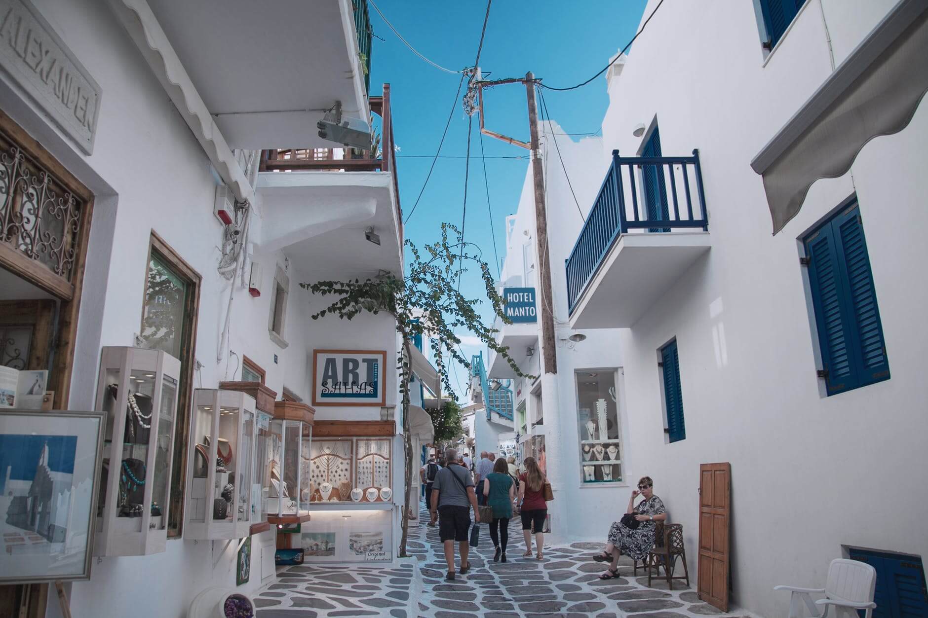 viagem para Grécia - destinos turísticos - Cidade de Mykonos