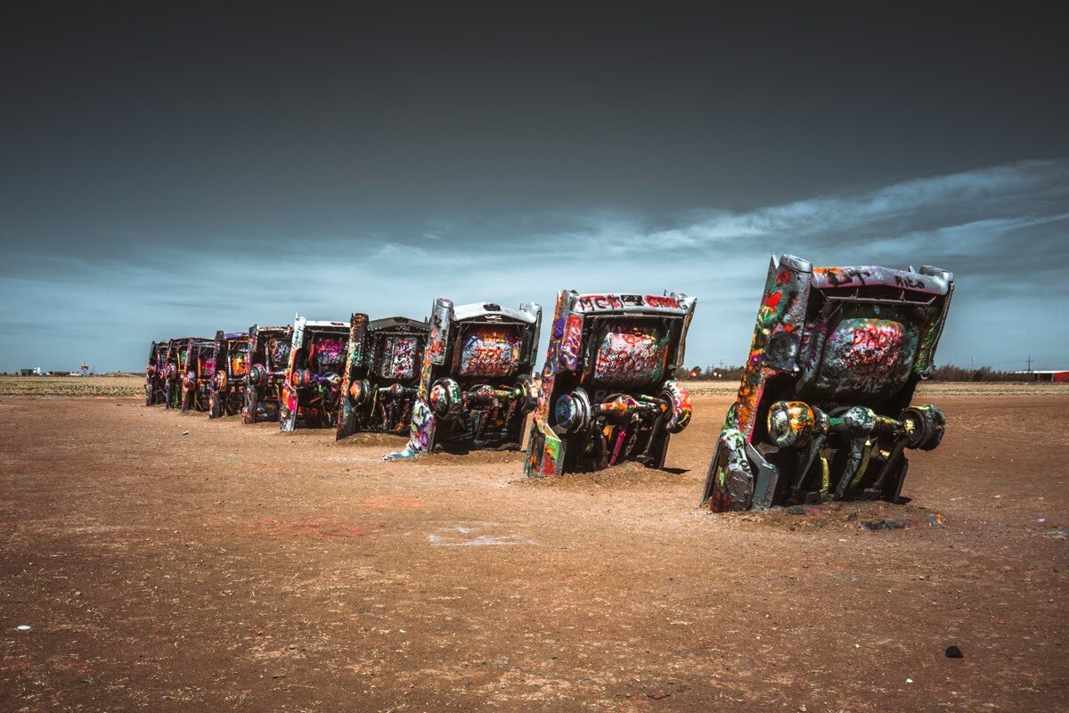 Cadillac Ranch Texas 11 Rota 66: dicas de viagem pela rodovia mais famosa dos EUA