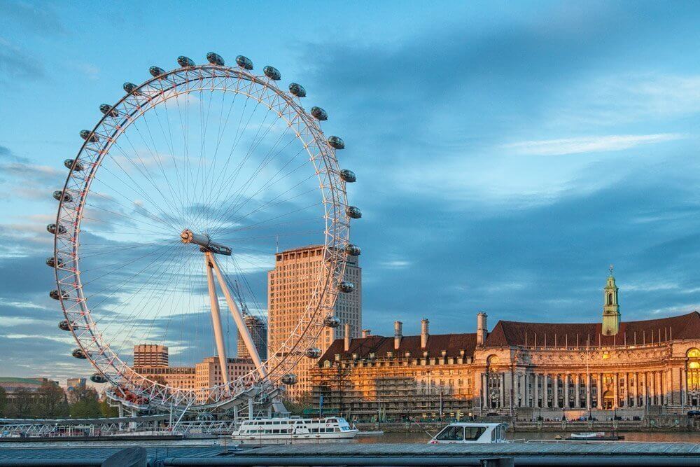 london eye atardecer Londres para principiantes: tudo sobre a cidade! 