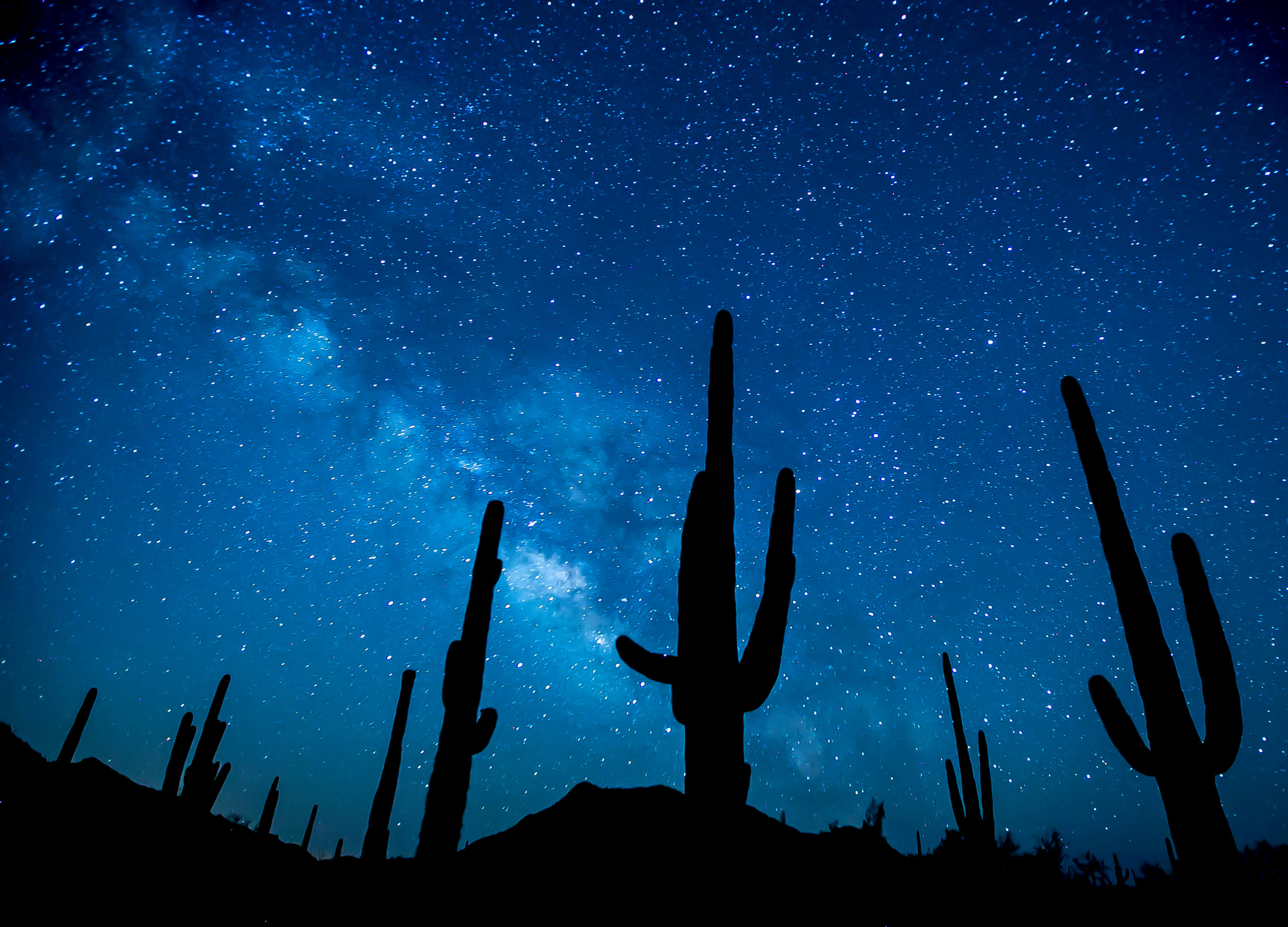 lugares para observar o céu - Deserto de Sonora – México e Estados Unidos