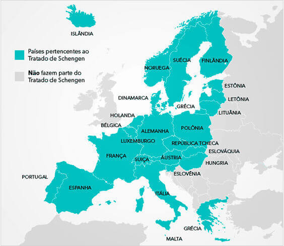 Seguro viagem para Oceania faz parte do Tratado de Schengen?