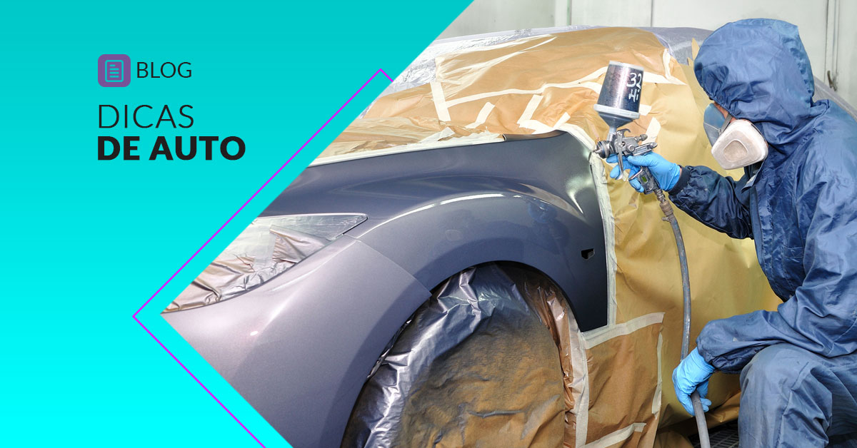 pintura em carro automotivo